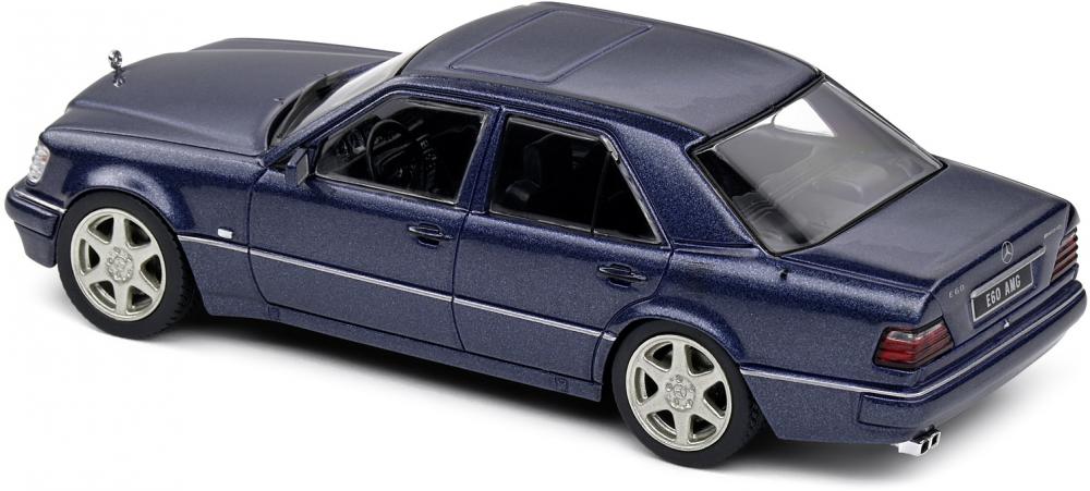 Solido Modellauto Maßstab 1:43 Mercedes Benz W124 E60 AMG 1994 blau S4313203