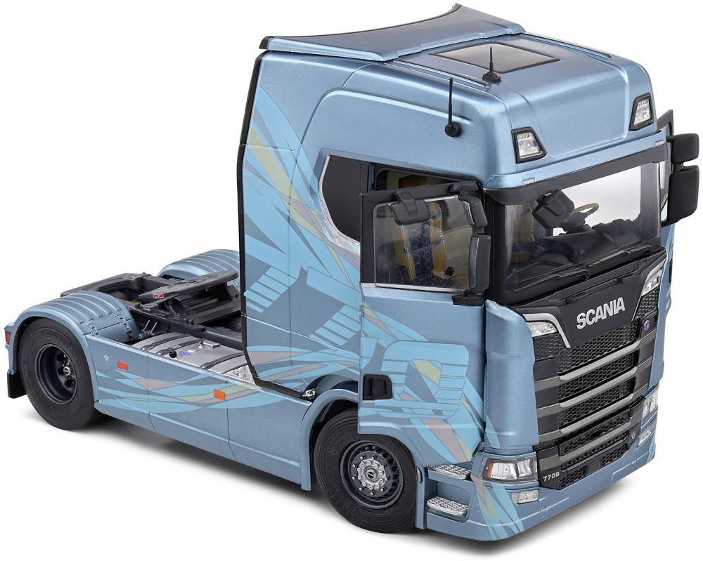 Solido Modellauto Maßstab 1:24 Scania Truck S770 Highline blau S2400304