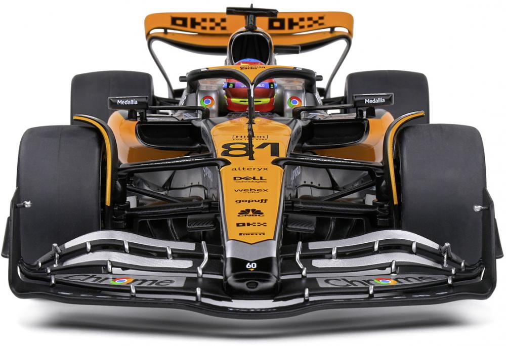 Solido Modellauto Maßstab 1:18 McLaren Formel 1 Team MCL60 #81 Great Britain GP 2023 S1811202