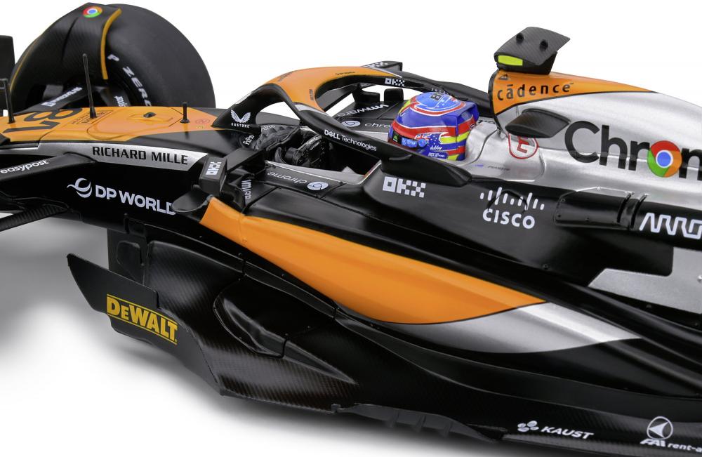 Solido Modellauto Maßstab 1:18 McLaren Formel 1 Team MCL60 #81 Great Britain GP 2023 S1811202