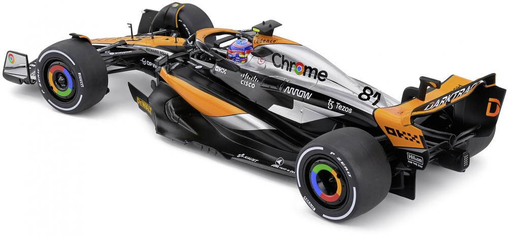 Solido Modellauto Maßstab 1:18 McLaren Formel 1 Team MCL60 #81 Great Britain GP 2023 S1811202