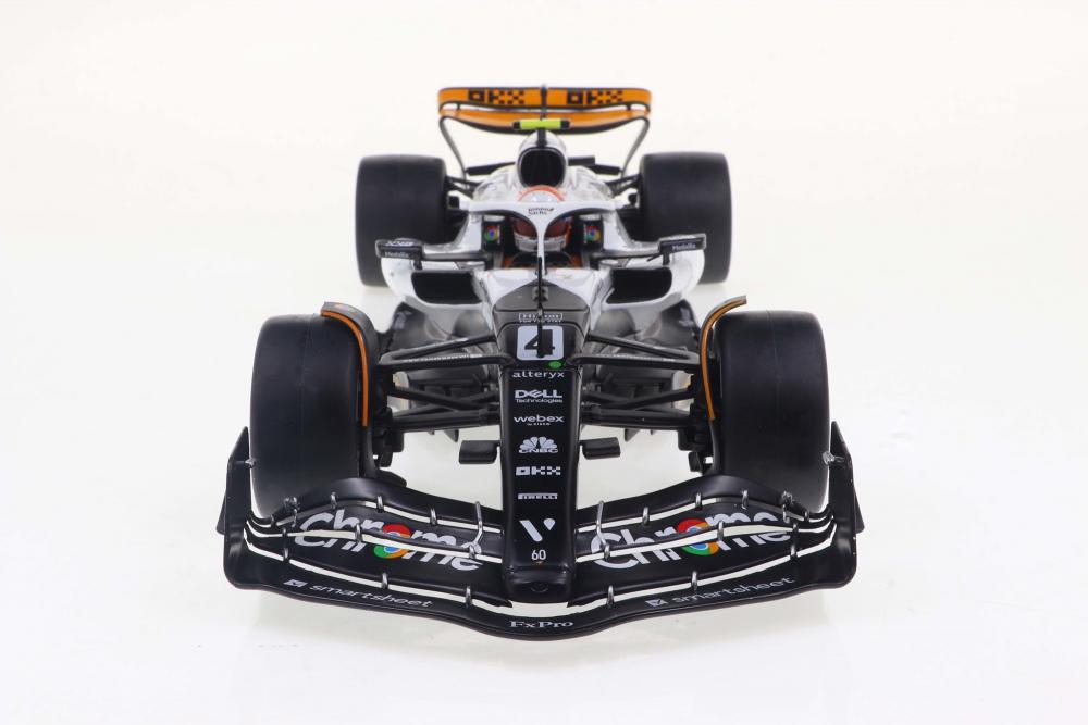 Solido Modellauto Maßstab 1:18 McLaren Formel 1 Team MCL60 #4 Monaco GP 2023 S1811203