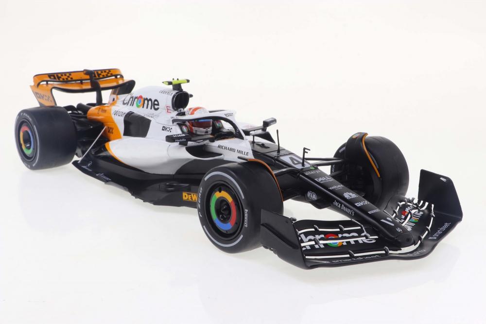 Solido Modellauto Maßstab 1:18 McLaren Formel 1 Team MCL60 #4 Monaco GP 2023 S1811203