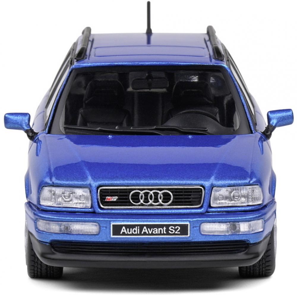 Solido Modellauto Maßstab 1:43 Audi Avant S2 blau 1994 S4314506