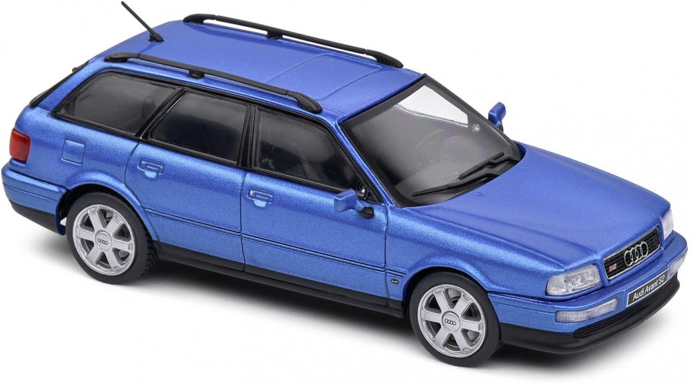 Solido Modellauto Maßstab 1:43 Audi Avant S2 blau 1994 S4314506