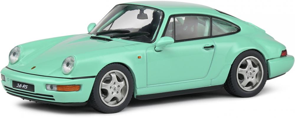 Solido Modellauto Maßstab 1:43 Porsche 964 RS Clubsport grün 1994 S4312903