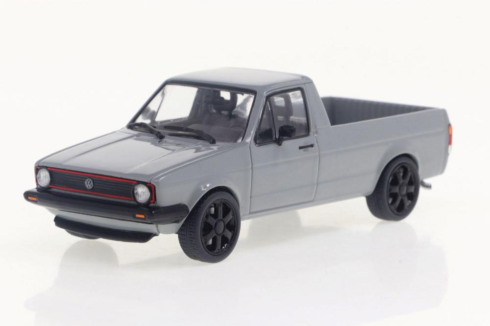 Solido Modellauto Maßstab 1:43 VW Volkswagen Caddy MKI 1982 grau S4312304