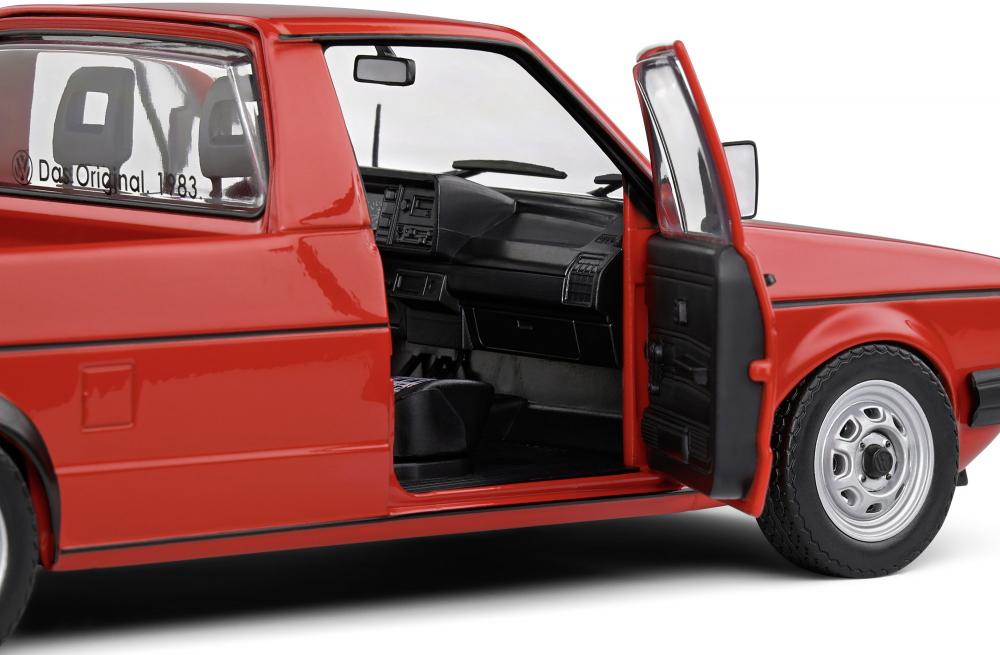 Solido Modellauto Maßstab 1:18 VW Volkswagen Caddy MK.1 rot 1982 S1803511