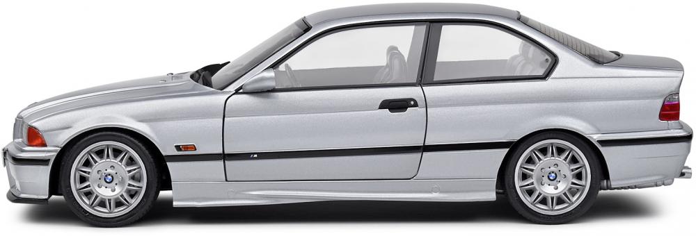 Solido Modellauto Maßstab 1:18 BMW E36 M3 Coupe 1990 silber S1803913