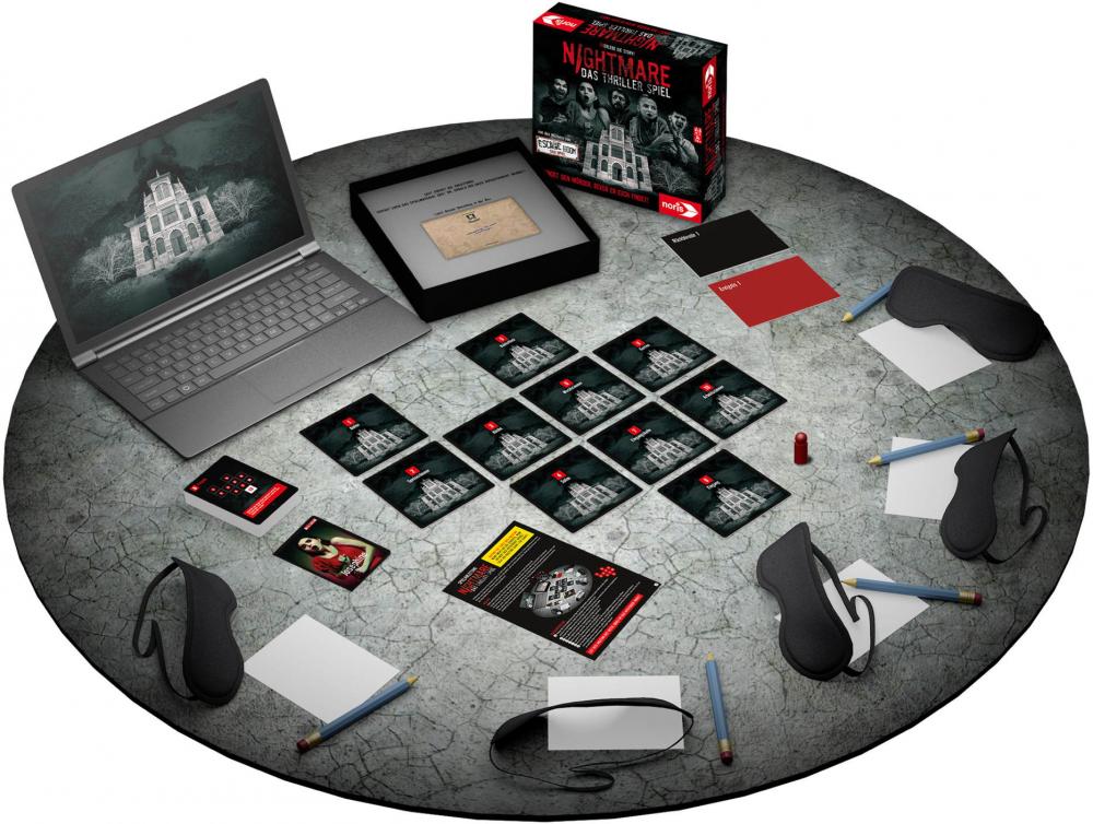 Noris Familienspiel Escape Room Nightmare - Das Thriller Spiel 606101896