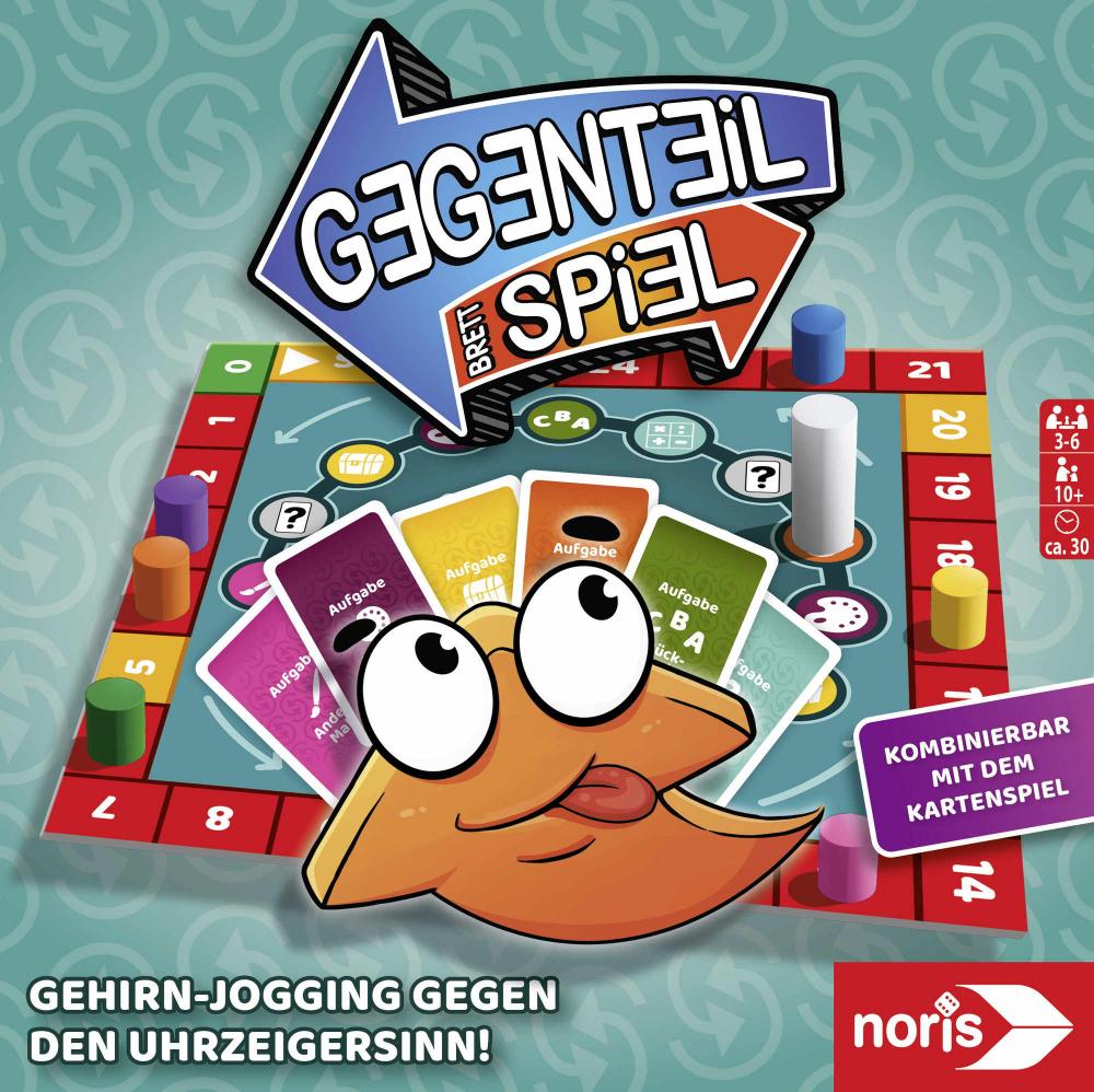 Noris Familienspiel Strategiespiel Gegenteil Brettspiel 606062080