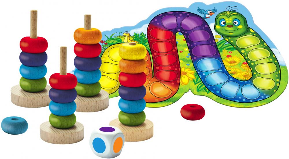 Noris Kinderspiel Würfelspiel Mein buntes Türmchenspiel 606011235