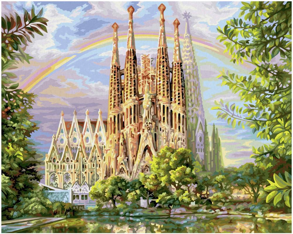 Schipper Malen nach Zahlen Master Class Premium 40x50cm Sagrada Familia 609130914