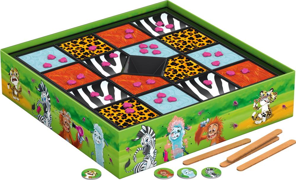 Schmidt Spiele Kinderspiel Aktionsspiel Floh im Zoo 40637