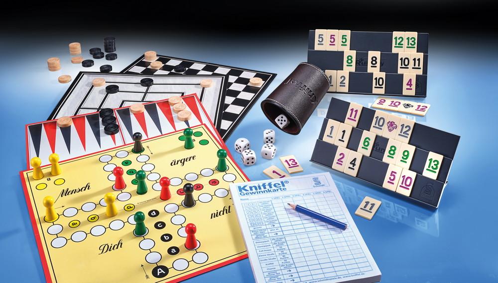 Schmidt Spiele Familienspiel Spielesammlung Spiele Classic Line Edition 49196