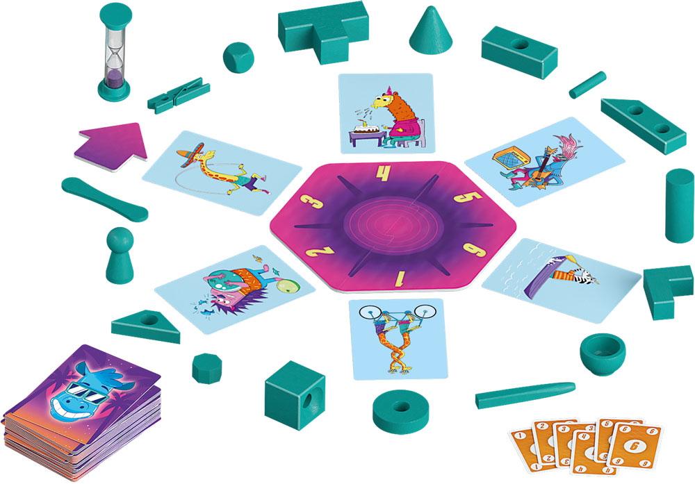 Schmidt Spiele Familienspiel Partyspiel Koole Klötze 49414