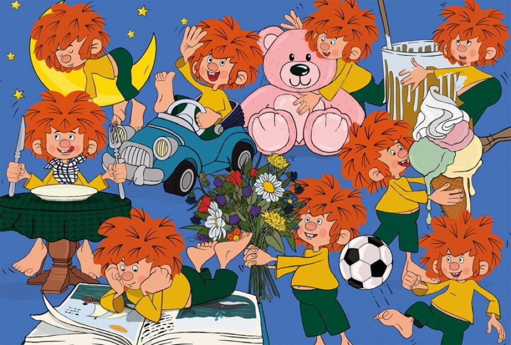 100 Teile Schmidt Spiele Kinder Puzzle Pumuckl Spaß mit Pumuckl 56492