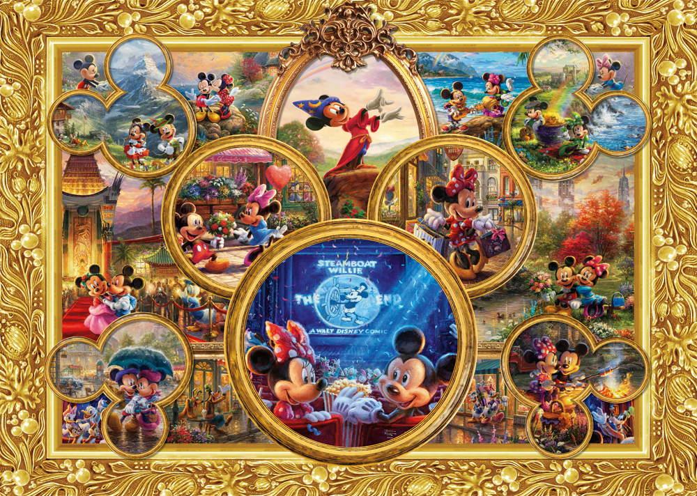 2000 Teile Schmidt Spiele Puzzle Thomas Kinkade Disney Mickey & Minnie Dream Collage II 57371