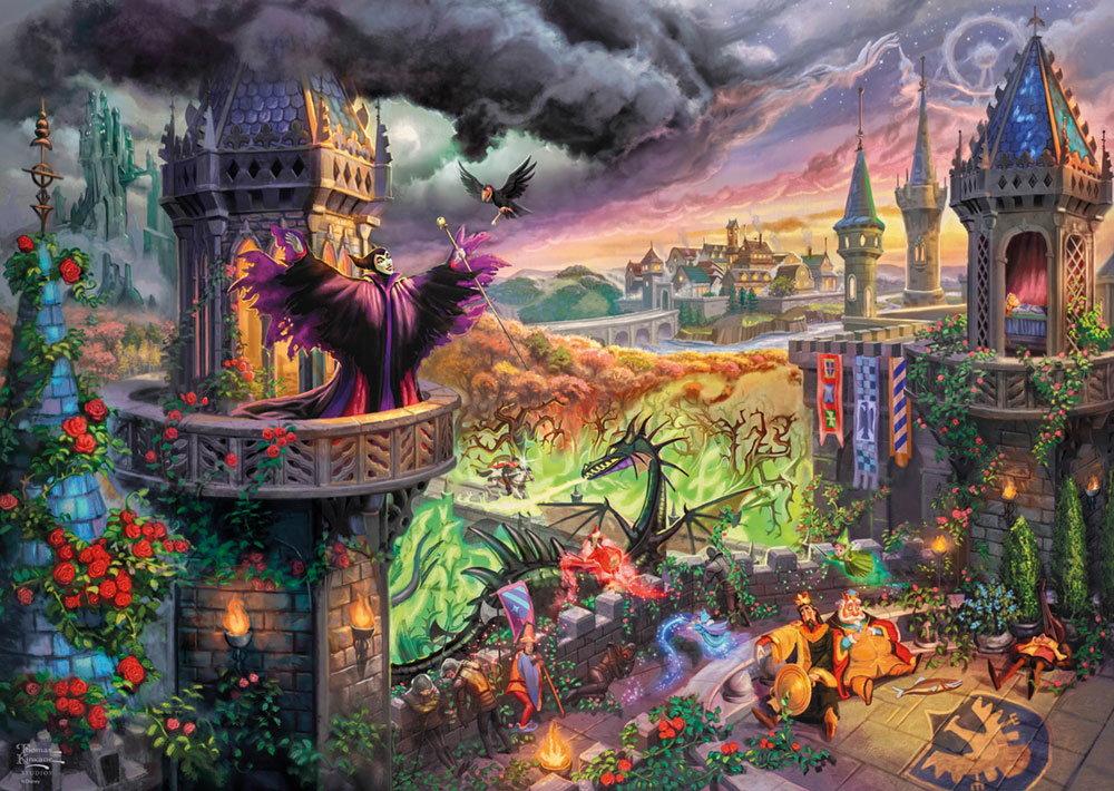 1000 Teile Schmidt Spiele Puzzle Thomas Kinkade Disney Maleficent 58029