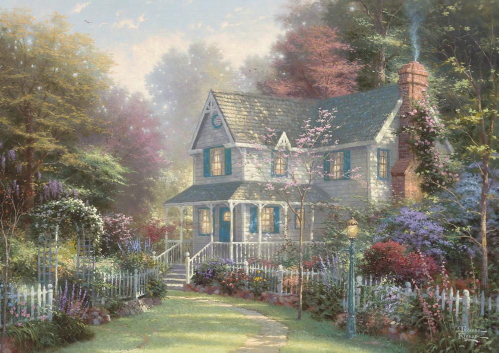 500 Teile Schmidt Spiele Puzzle Thomas Kinkade Victorian Garden II 59925