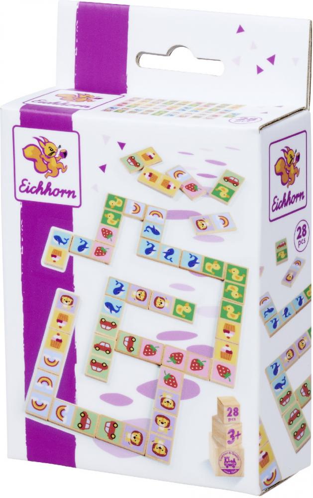 Eichhorn Kinderspiel Zuordnungsspiel Games Domino 100002803