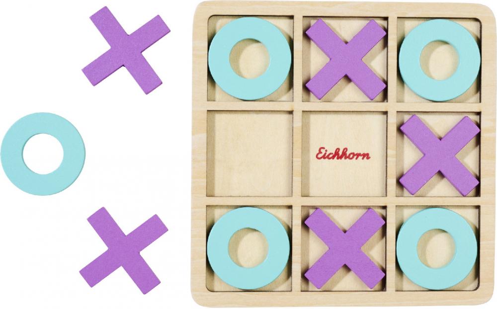 Eichhorn Kinderspiel Strategiespiel Games Tic Tac Toe Spiel 100002812