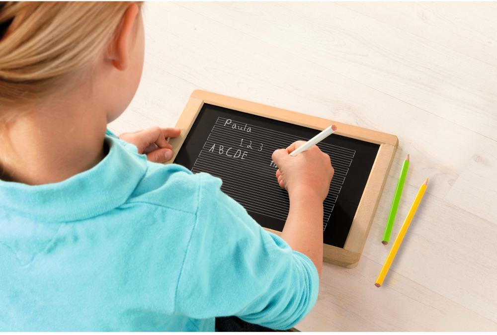 Eichhorn Spielzeug Spielwelt Tafel Kleine Schultafel mit Schwamm und Stift 100002572