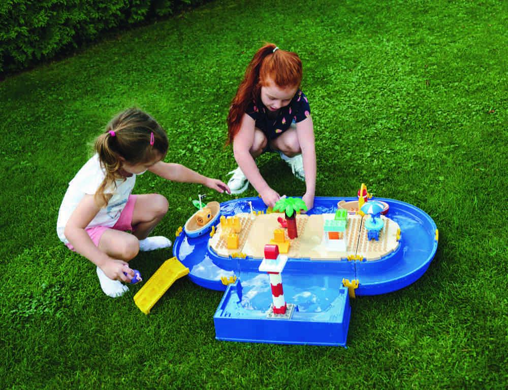 BIG Outdoor Wasser Spielzeug Garten Waterplay Wasserbahn Peppa Pig 800055140