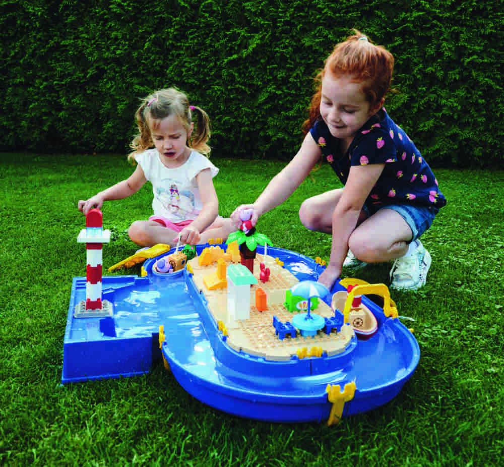 BIG Outdoor Wasser Spielzeug Garten Waterplay Wasserbahn Peppa Pig 800055140