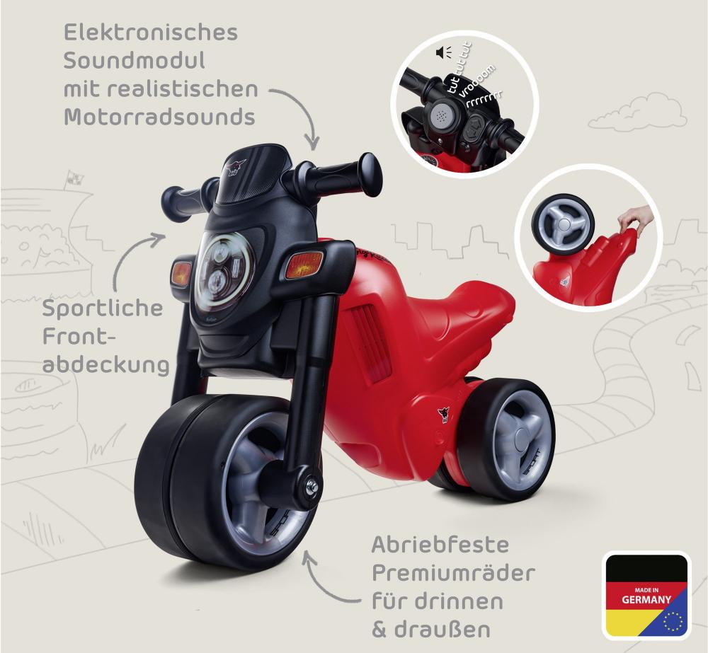 BIG Outdoor Spielzeug Fahrzeug Laufrad Sport Bike rot 800056386