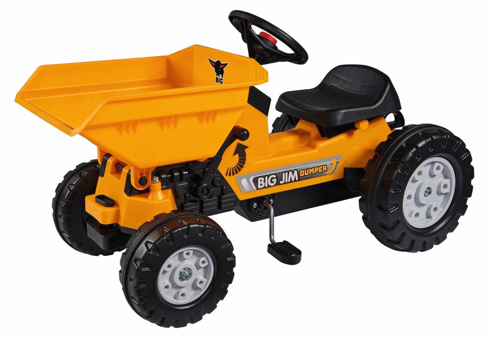 BIG Outdoor Spielzeug Fahrzeug Traktor BIG-Jim-Dumper braun 800056568