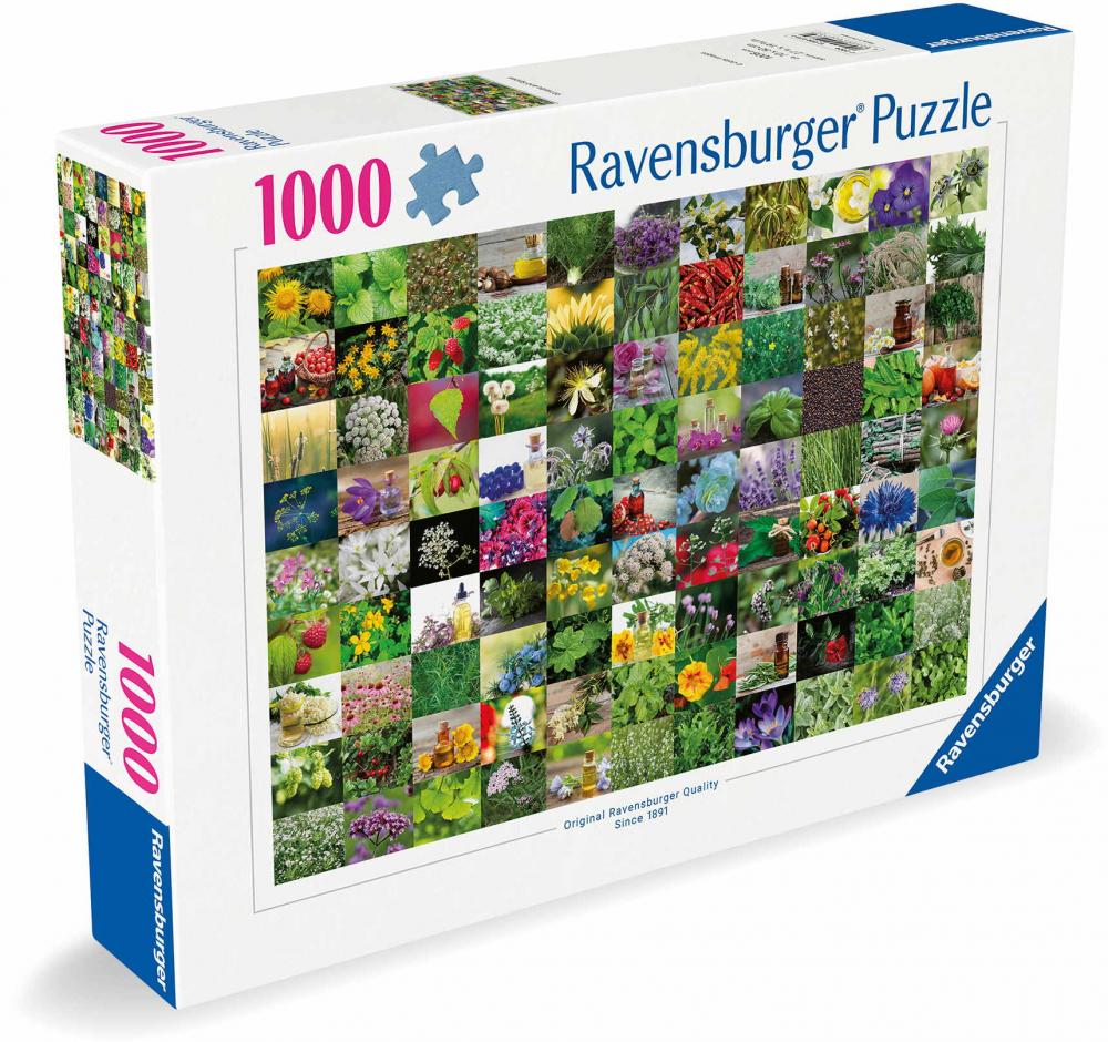 1000 Teile Ravensburger Puzzle 99 Kräuter und Gewürze 12000073