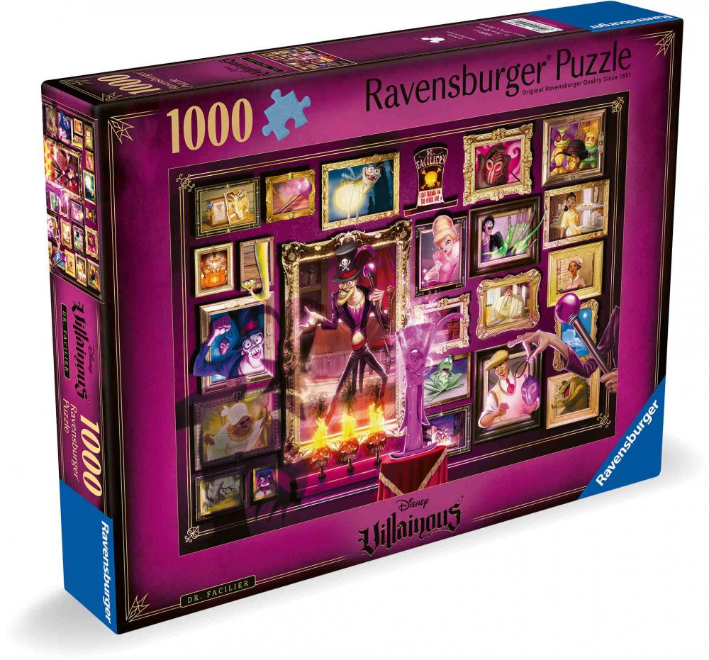 1000 Teile Ravensburger Puzzle Disney Villainous Dr. Facilier 12000100