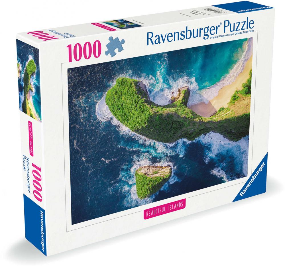 1000 Teile Ravensburger Puzzle Beautiful Islands Indonesien 12000156