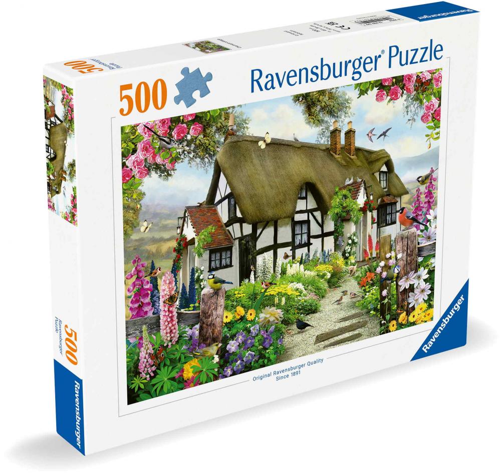 500 Teile Ravensburger Puzzle Verträumtes Cottage 12000199