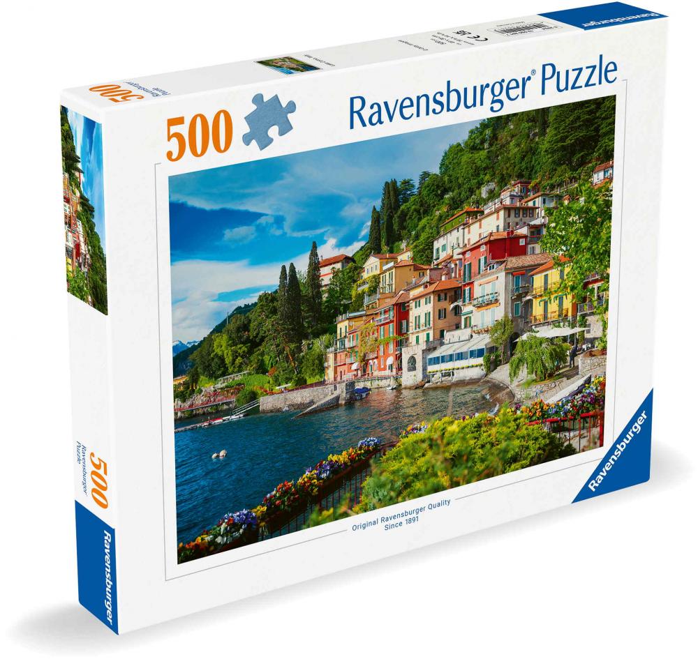 500 Teile Ravensburger Puzzle Comer See, Italien 12000201