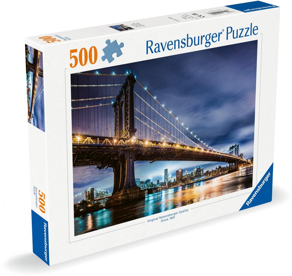 500 Teile Ravensburger Puzzle New York - die Stadt, die niemals schläft 12000224