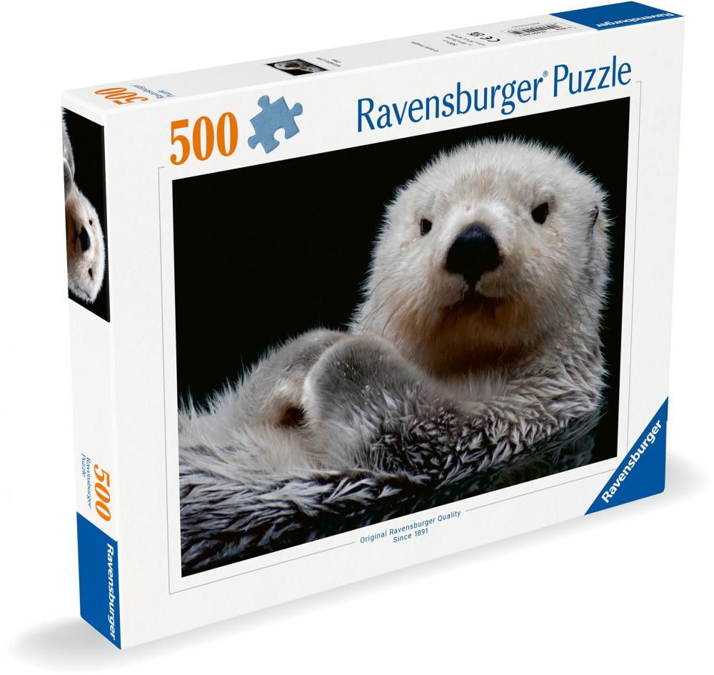 500 Teile Ravensburger Puzzle Süßer kleiner Otter 12000235