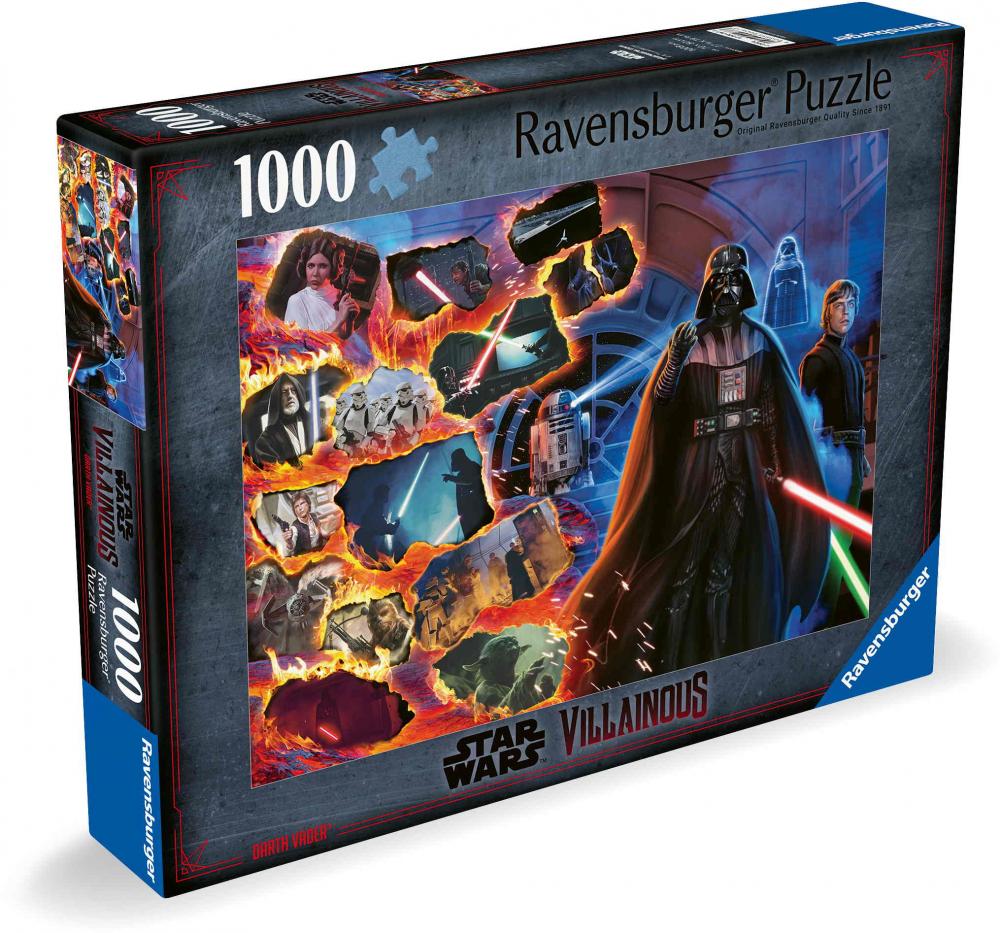 1000 Teile Ravensburger Puzzle Star Wars Villainous Darth Vader 12000267