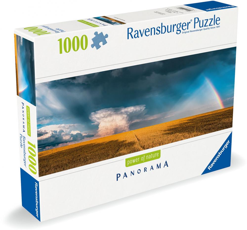 1000 Teile Ravensburger Puzzle Power of Nature Mystisches Regenbogenwetter 12000291