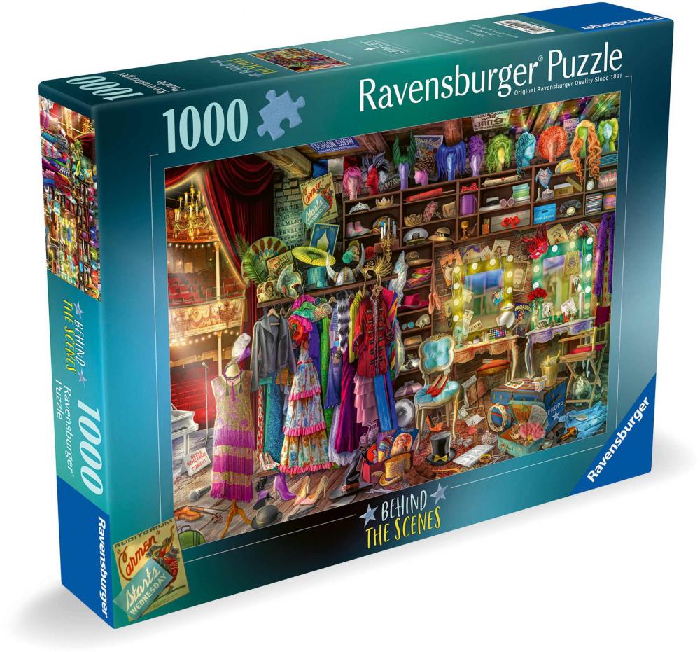 1000 Teile Ravensburger Puzzle Amiee Stewart Backstage 1000p 12000295