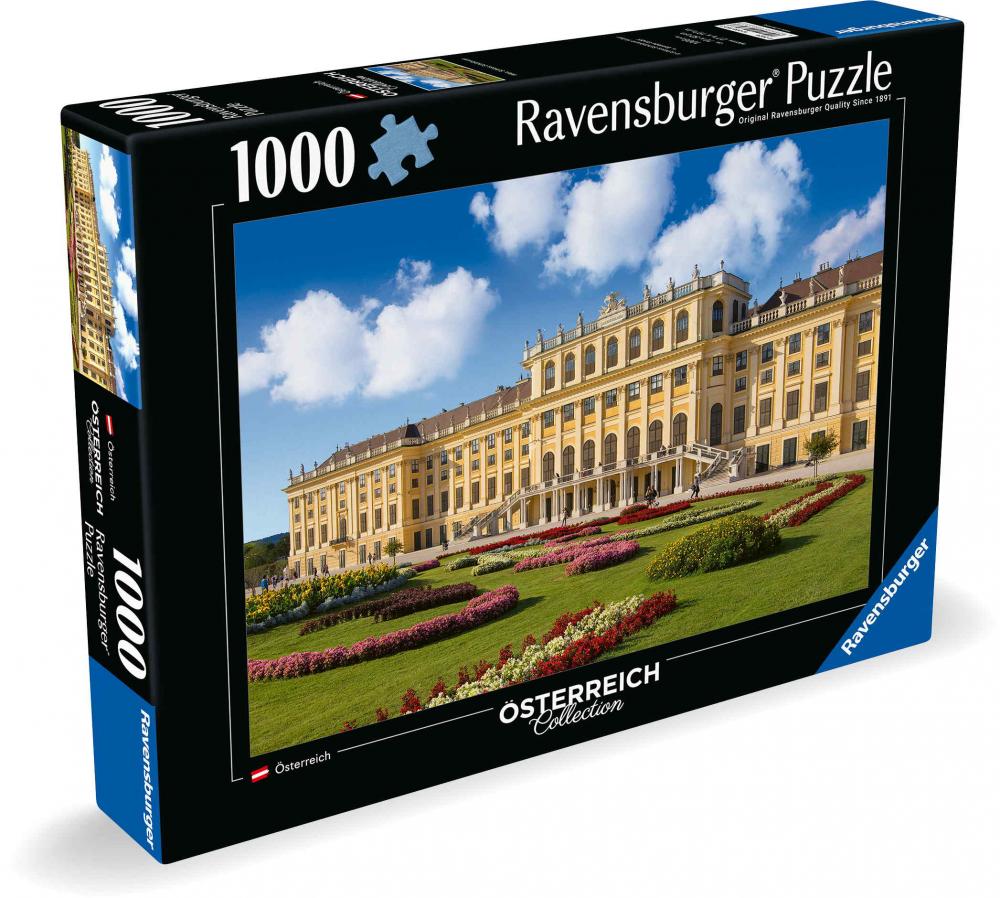 1000 Teile Ravensburger Puzzle Österreich Collection Schloss Schönbrunn 12000353