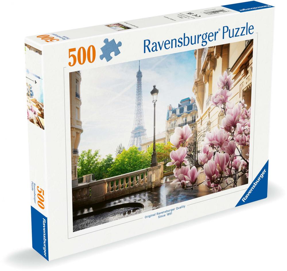 500 Teile Ravensburger Puzzle Frühling in Paris 12000366