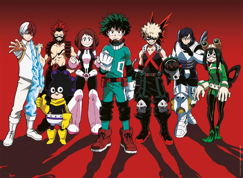 500 Teile Ravensburger Puzzle My Hero Academia Superhelden 12000387