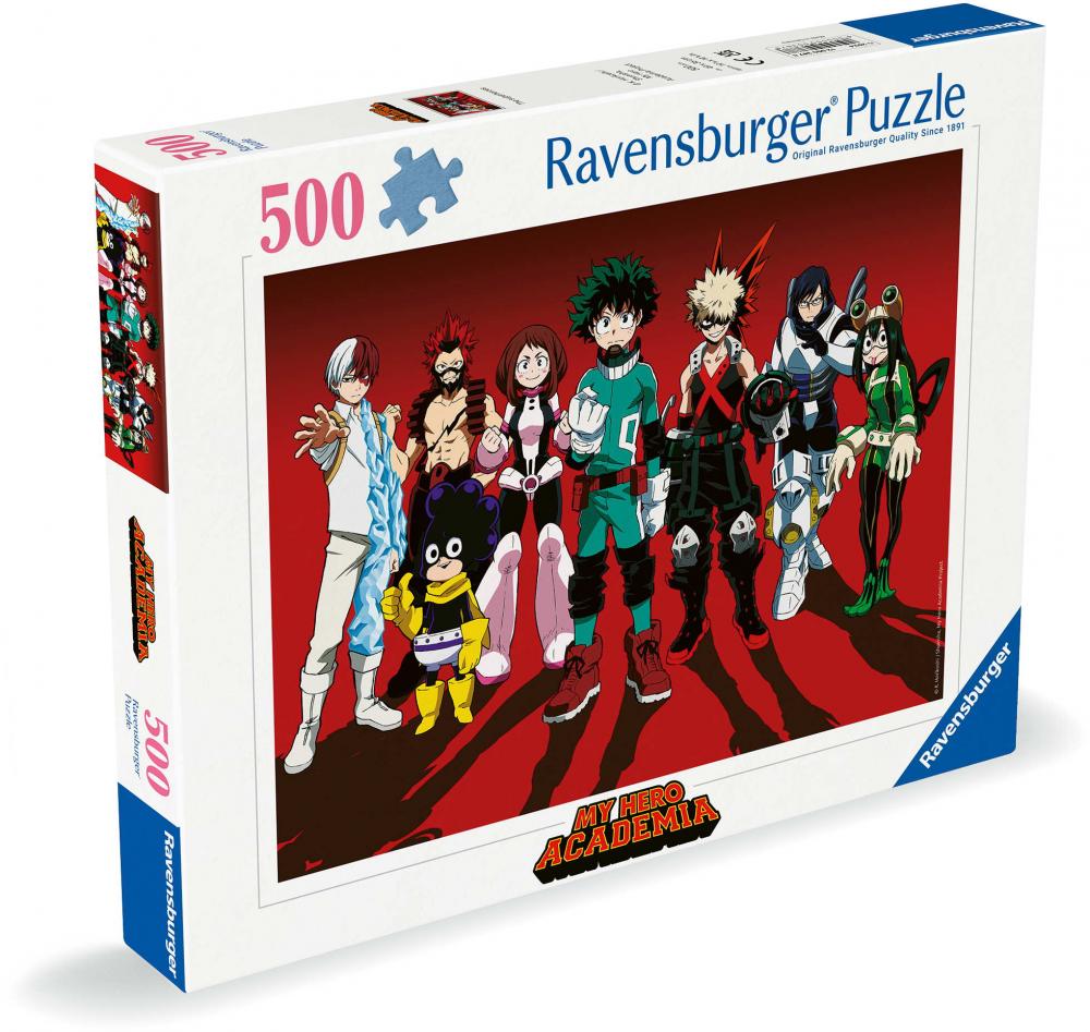 500 Teile Ravensburger Puzzle My Hero Academia Superhelden 12000387