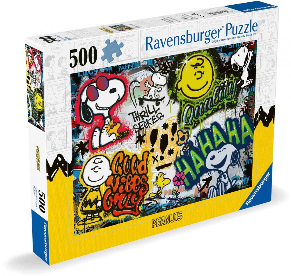 500 Teile Ravensburger Puzzle Peanuts Graffiti 12000389