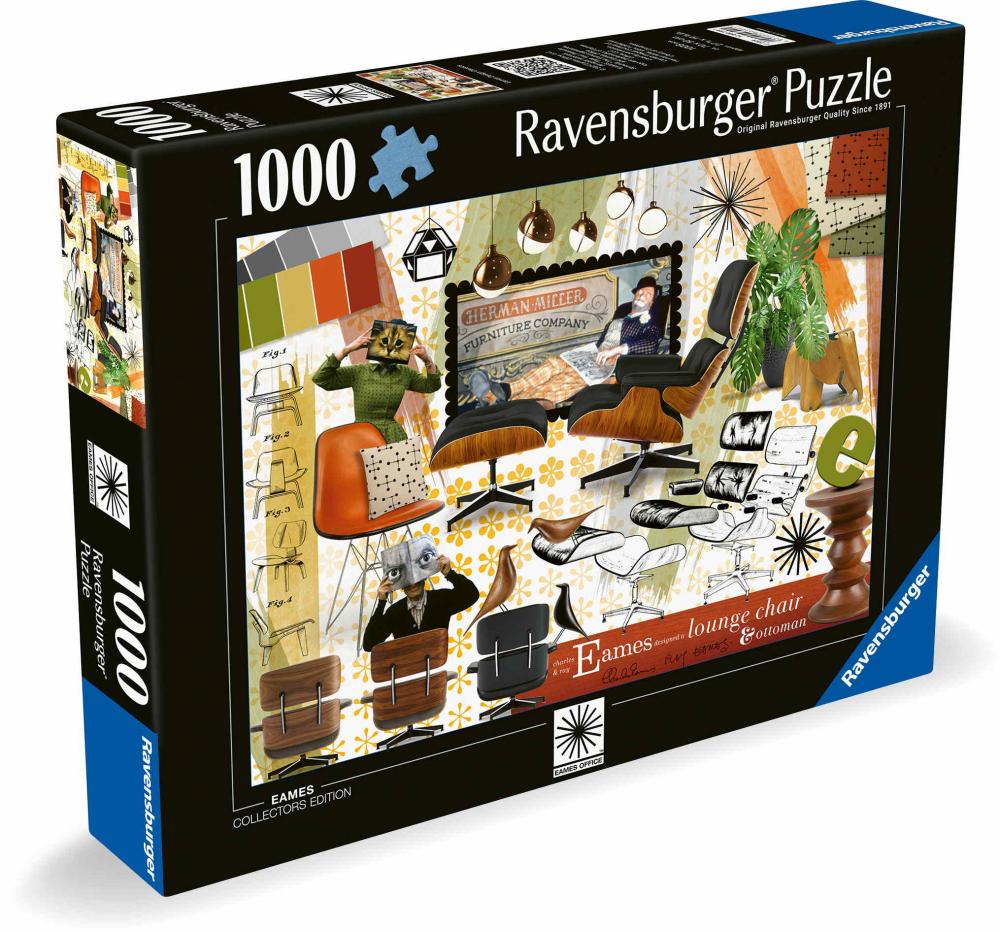 1000 Teile Ravensburger Puzzle Eames Design Klassiker 12000399