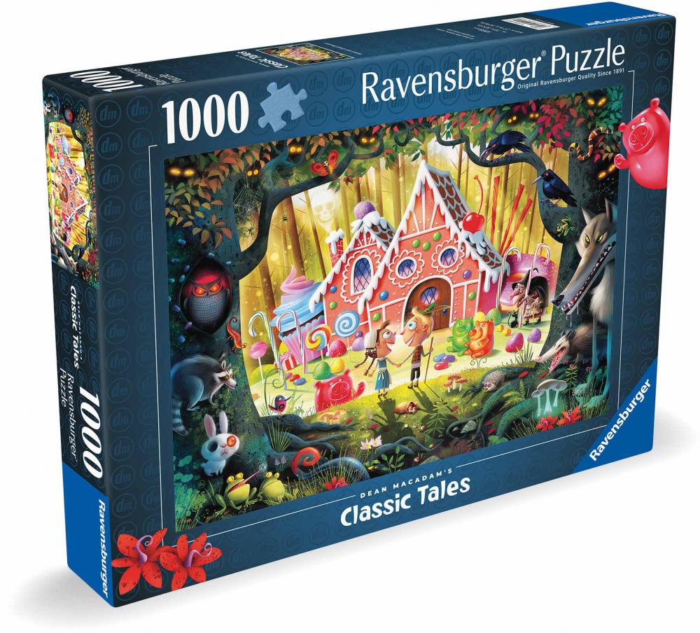 1000 Teile Ravensburger Puzzle Hänsel und Gretel 12000415