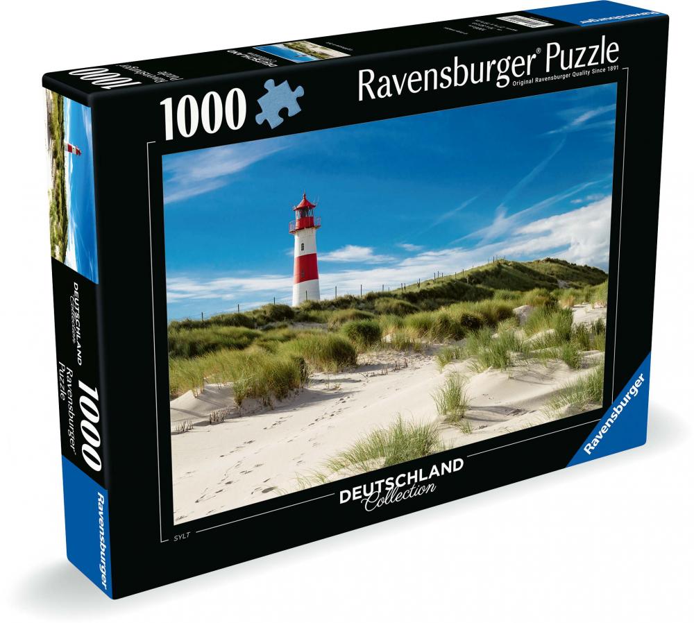 1000 Teile Ravensburger Puzzle Deutschland Collection Sylt 12000451