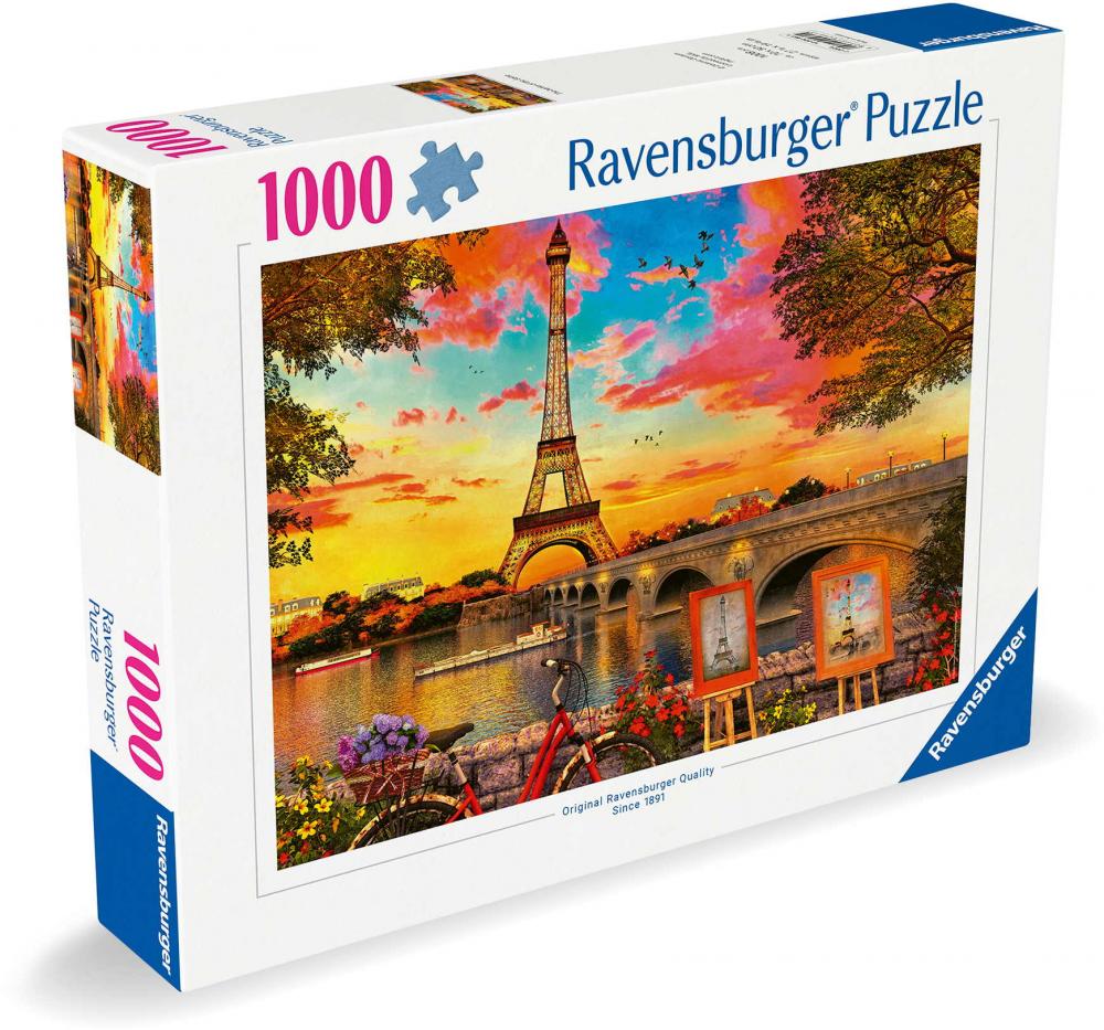 1000 Teile Ravensburger Puzzle Paris und die Seine 12000461